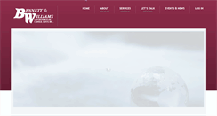 Desktop Screenshot of bennettandwilliams.com